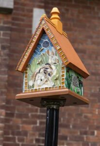 Highly detailed birdhouse